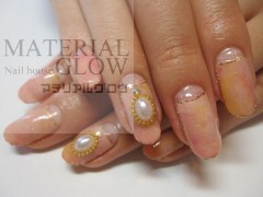 【ソフトジェルネイル】７/７ 七夕　ダイタイ模様