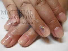 【ソフトジェルネイル】６/２１　ストーンアート