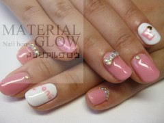 【ソフトジェルネイル】６/２９ 　ラブリーネイル